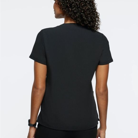 Jaanuu Black Fitted Short Sleeve Tee - Picture 5 of 9